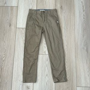 Quiksilver boys khaki pants | size 25